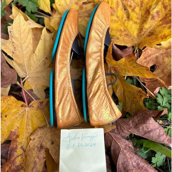 Tieks Sz 8 Golden Mustard yellow - Picture 6 of 8